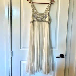 Saja Gown with sequin top.